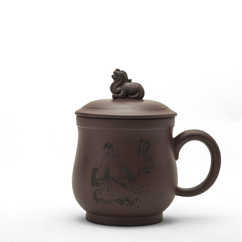 和记张生 禅茶礼·禅心紫砂杯 宜兴紫砂茶杯