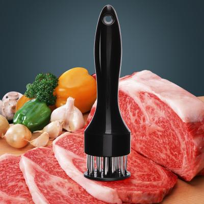 不锈钢21针长柄松肉器 嫩肉器--黑色