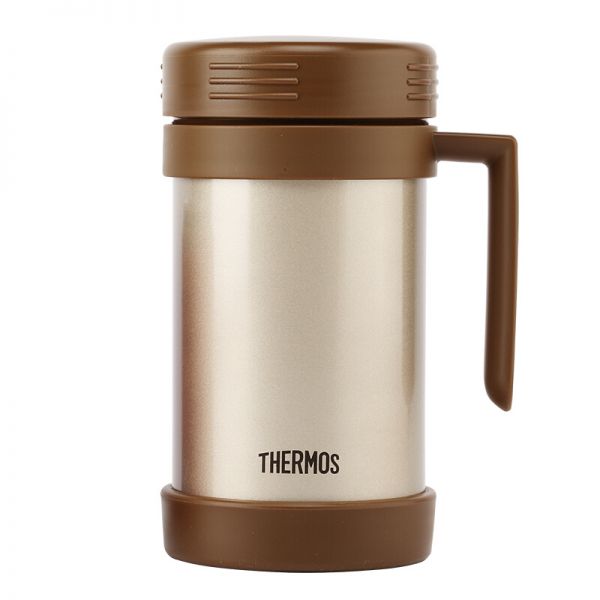 膳魔师（THERMOS）经典办公杯 不锈钢茶杯 高真空不锈钢保温杯 商务礼品