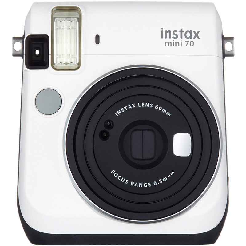 富士（FUJIFILM）INSTAX 拍立得 一次成像相机 MINI70相机 - 皓月白