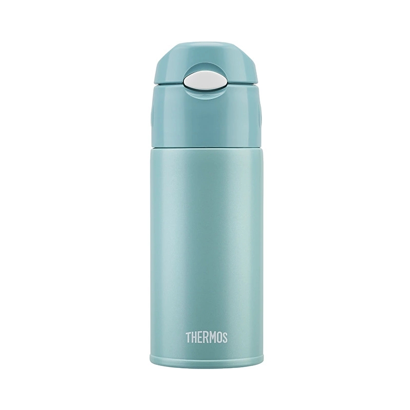  膳魔师（THERMOS）高真空不锈钢保温杯吸管保温杯400ML 适合中小学生的奖品