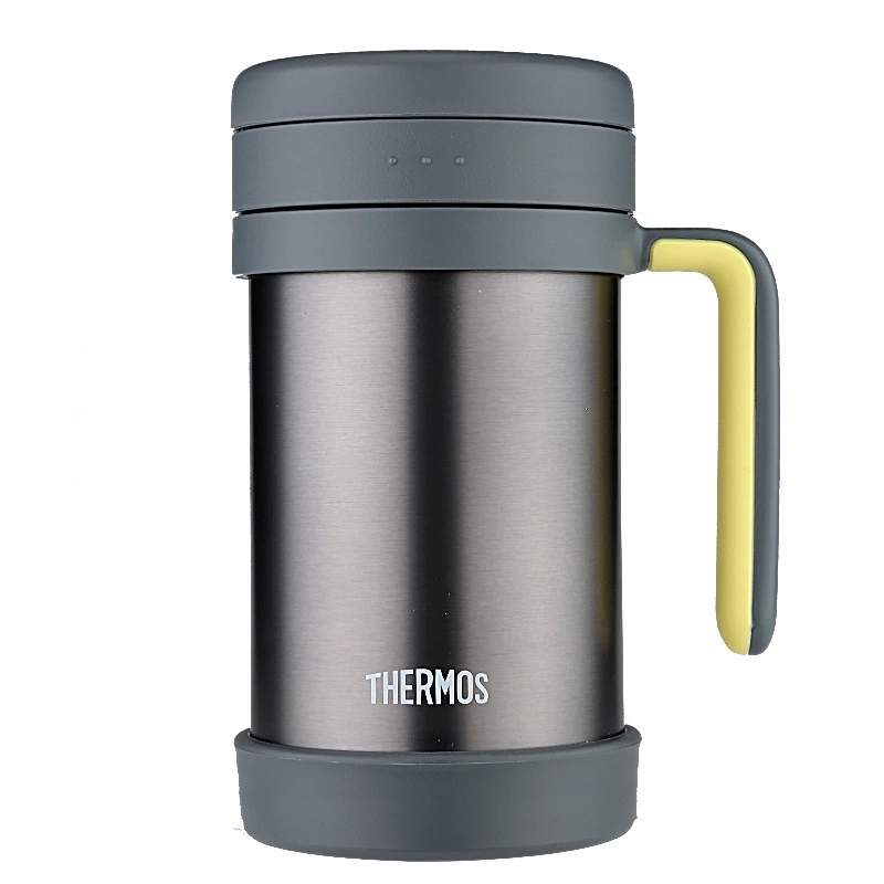 膳魔师（THERMOS）大容量办公保温杯滤网茶杯茶漏水杯 男员工喜欢什么礼品