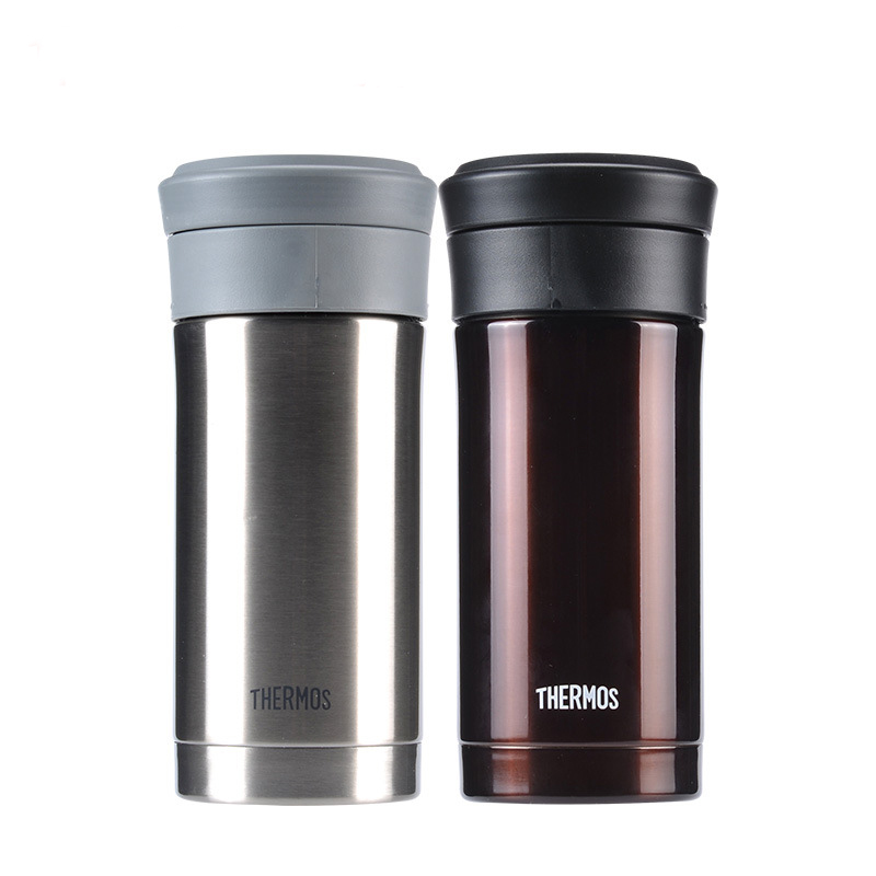  膳魔师（THERMOS）不锈钢保温泡茶杯带滤网保温杯 定制保温杯