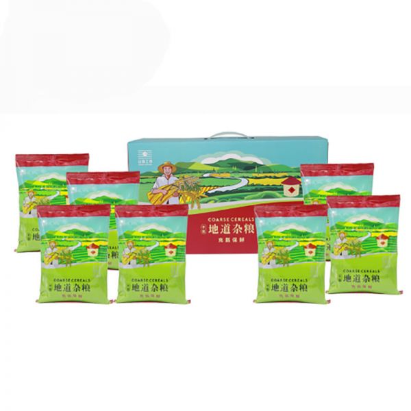 【黑色地道】有机充氮保鲜手选杂粮套装B 有什么实用的企业礼品