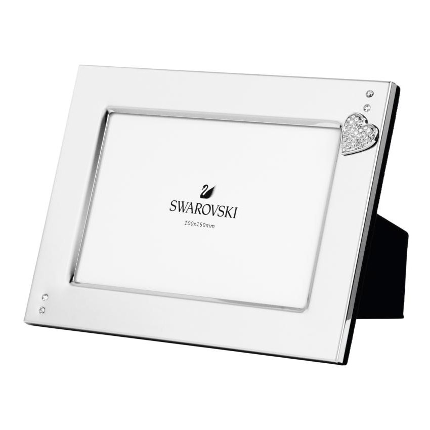 施华洛世奇（SWAROVSKI） 经典款奢华相框 35颗水晶镶嵌 时尚商务礼品
