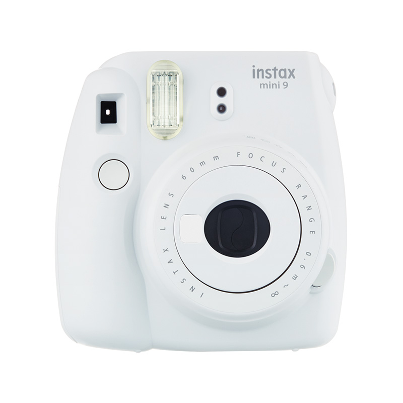 富士（FUJIFILM）INSTAX 拍立得 一次成像相机 MINI9相机 - 烟灰白