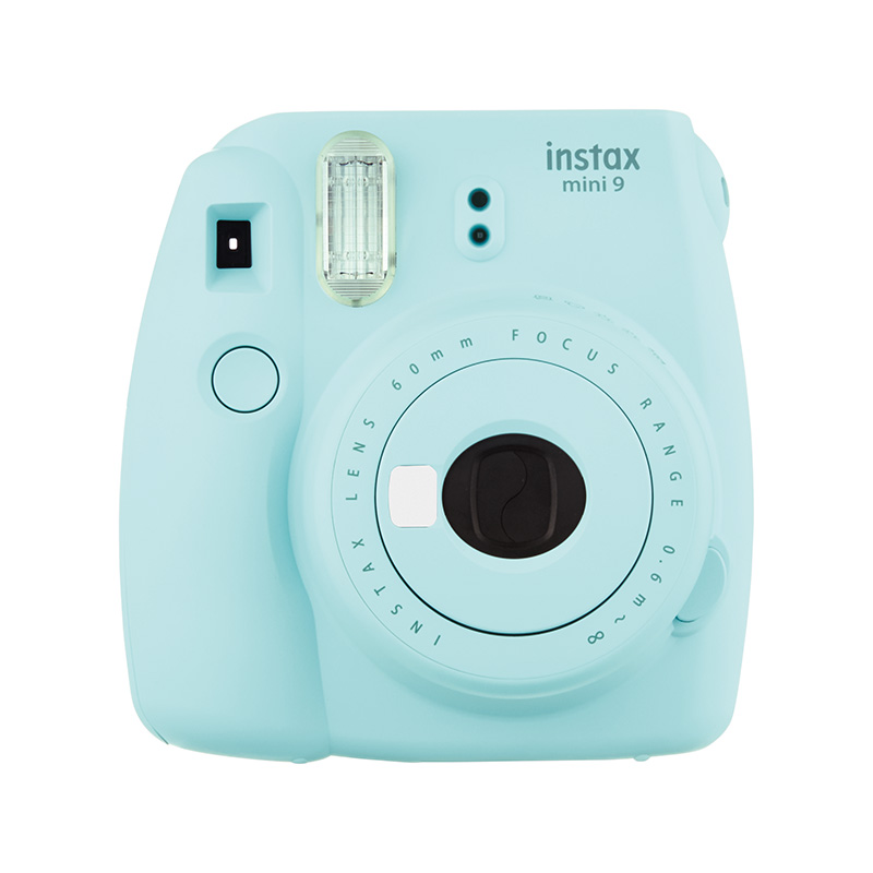 富士（FUJIFILM）INSTAX 拍立得 一次成像相机 MINI9相机 - 冰霜蓝