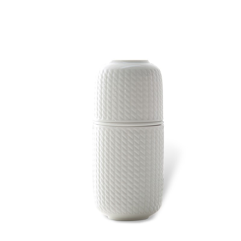 唯都  水悦旅行杯 彩晶瓷茶杯 便携设计 公司活动奖品 