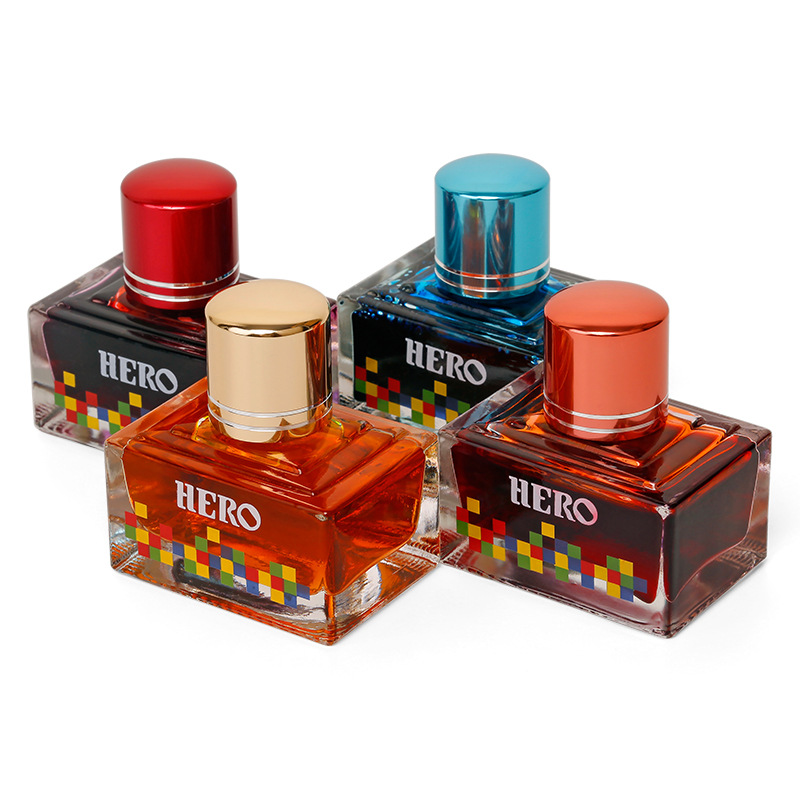 英雄（Hero） 12色炫彩墨水 非碳素笔水 创意商务办公礼品