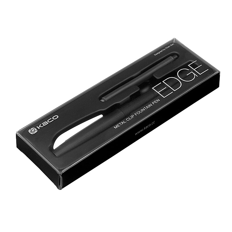 KACO EDGE刀锋钢笔 简约拉丝钢笔（EF尖） 商务办公礼品
