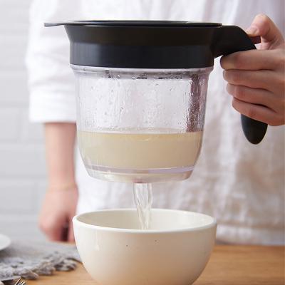 迈辉大容量油汤分离器 厨房滤油器