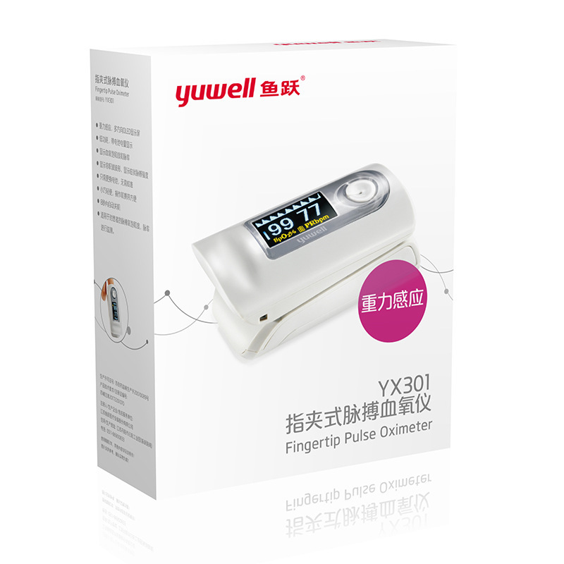 指夹式医用血氧饱和度检测家用手指脉搏检测仪   有创意实用的东西