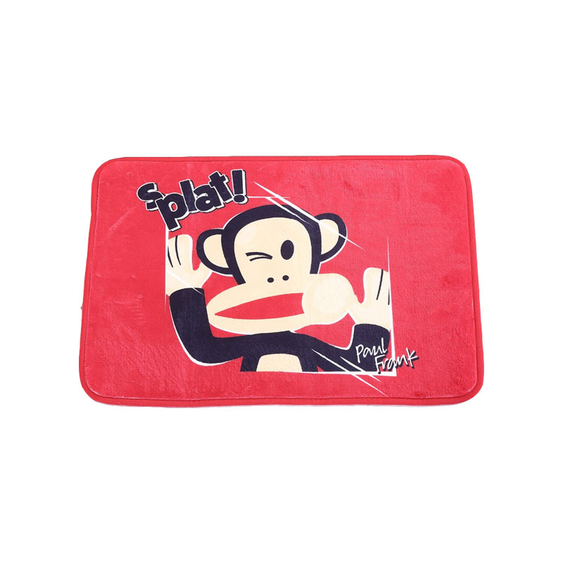 大嘴猴（Paul Frank）欢乐时光家居防滑吸水地垫  平安车险礼品