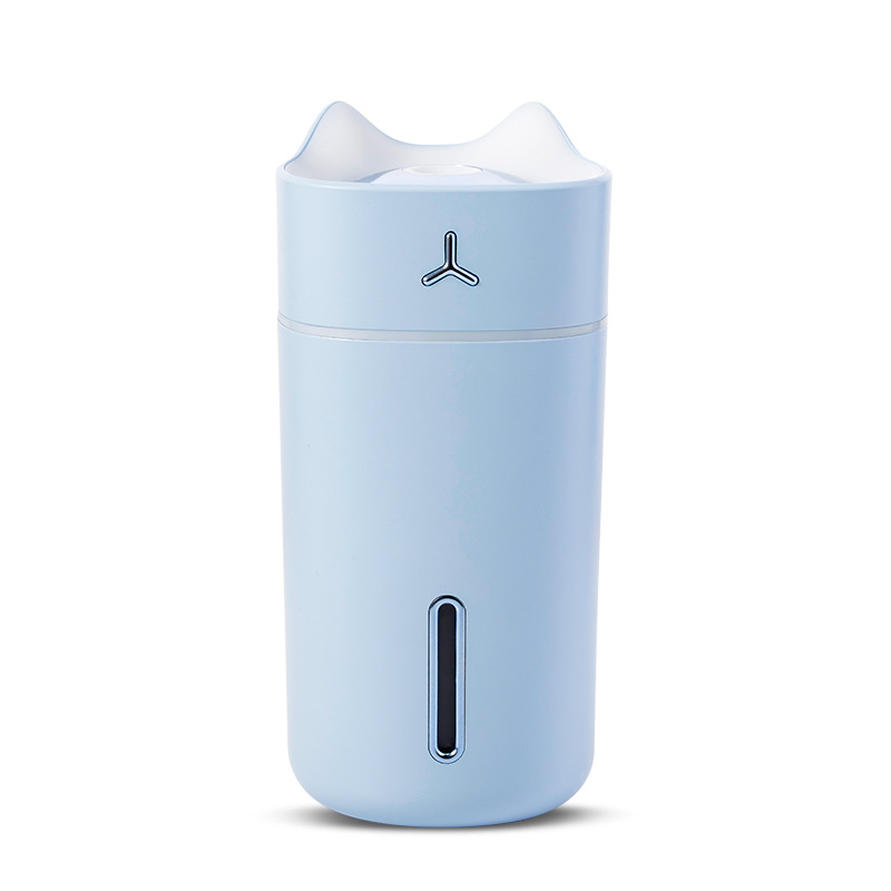 可爱小喵创意usb加湿器 空气雾化充电迷你加湿器 车载加湿器  冬天送礼品 汽车礼品定制