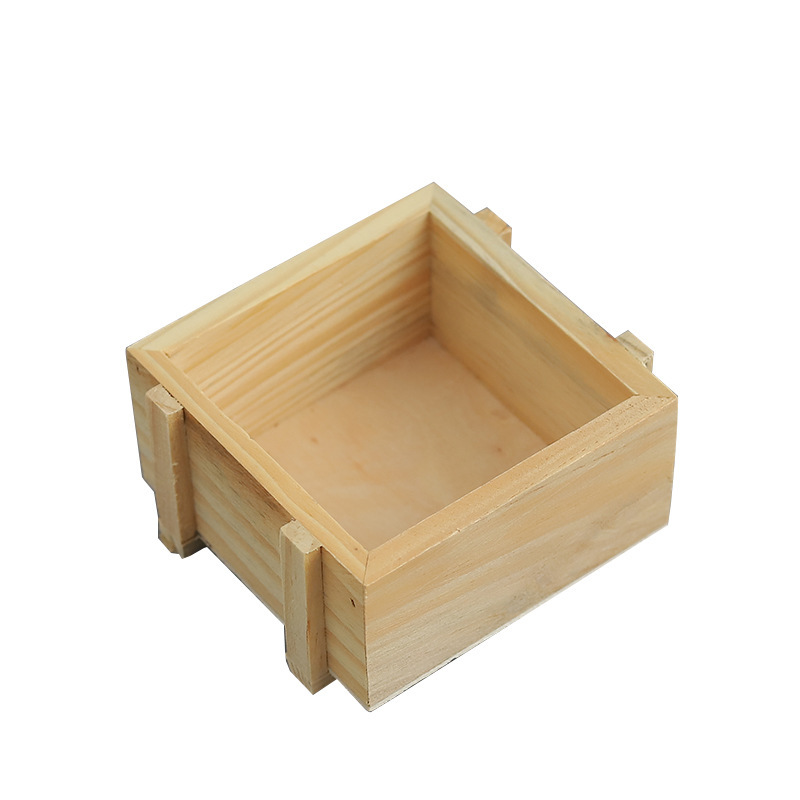 小号方形原木收纳盒 创意设计 宣传小礼品