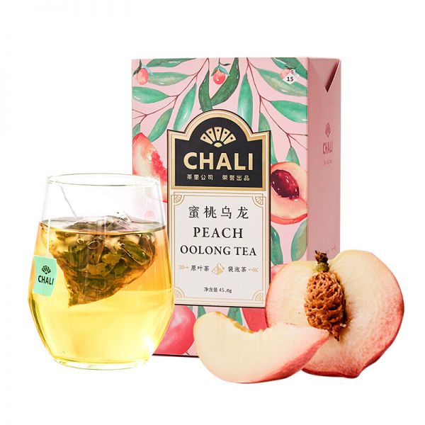 【蜜桃乌龙】chali 15包原味包装 原味三角袋 搞活动送什么礼品好