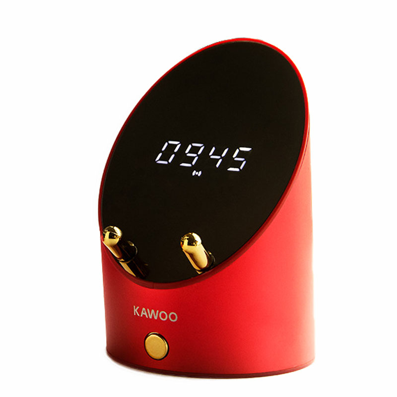 KAWOO创意多功能灵犀感应音箱 桌面迷你闹钟手机架无线蓝牙音箱 科技感小礼品 年轻人喜欢什么礼品