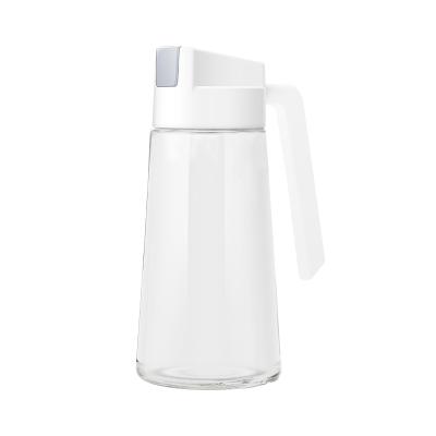 自动翻盖玻璃油壶 530ml--灰色