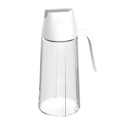 DODO自动开合玻璃油壶 酱油调味瓶 640ml--卡白色