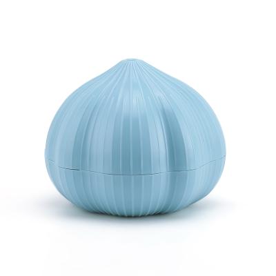 大蒜形手动研磨器 蒜蓉器--浅蓝色