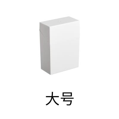 日式翻盖带标签分类收纳储物盒 小物件整理盒--大号
