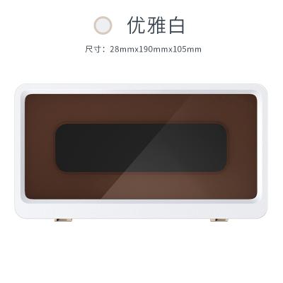 壁挂式浴室密封防水手机盒 可触屏观影手机架--白色