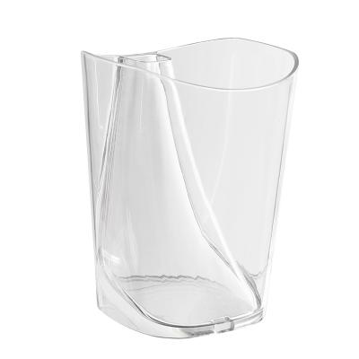 泰式透明倒置沥水漱口杯 刷牙杯--透明