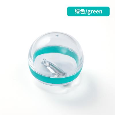 储存式果皮收纳削皮器 透明果蔬削皮刀--绿色