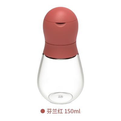 保龄球手动胡椒粉研磨器 花椒研磨器撒料瓶--芬兰红
