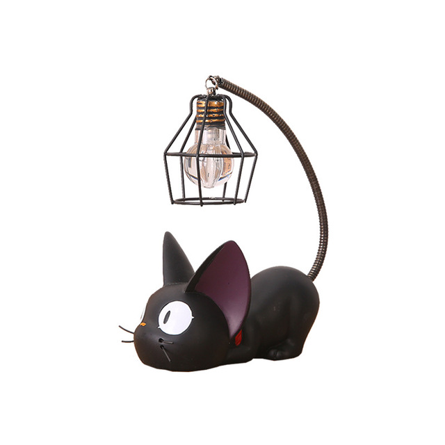 魔法吉吉猫小夜灯 创意树脂家居装饰摆件 员工生日礼物