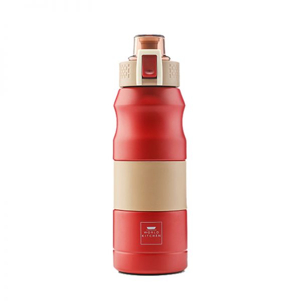 WORLD KITCHEN 弹跳杯500ml 奥氏体不锈钢保温杯 周年庆礼物