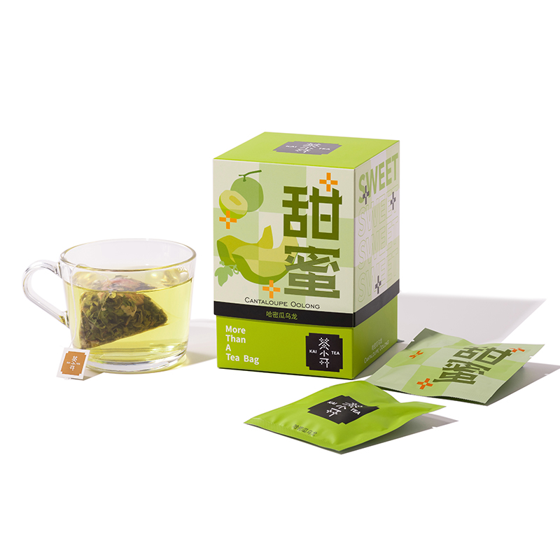 【甜蜜】哈密瓜乌龙茶3g*14袋 茶味浓郁果味清新茶包 员工生日送什么礼品