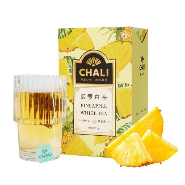 【菠萝白茶】chali 茶里花茶茶包组合10包装 茶礼