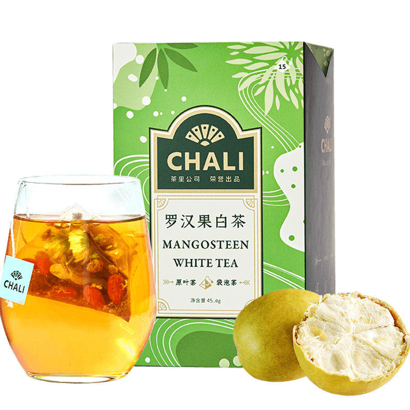 【罗汉果白茶】chali 茶包茶叶袋15包装 礼品集