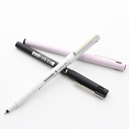 施耐德（Schneider）    0.5mm简约商务办公用黑色中性笔    中性笔礼品