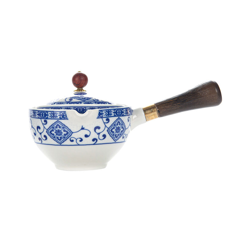 创意摇一摇白瓷茶具套装 一壶四杯便携旅行茶具 精美礼品
