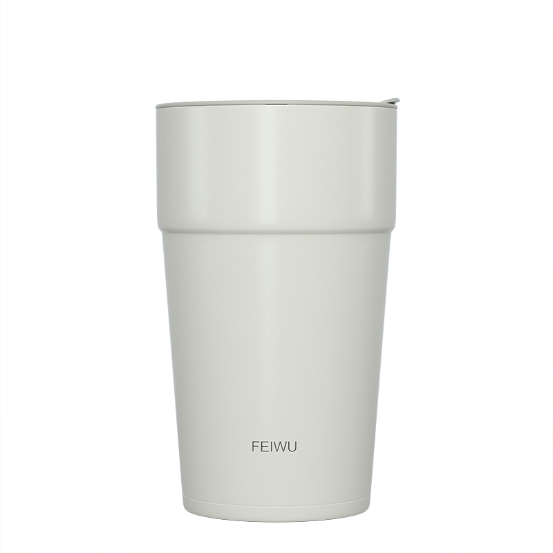 无界休闲车载咖啡杯 创意便携出行杯子430ml 商务礼品定制