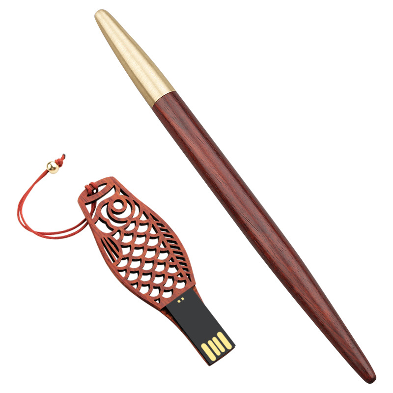 悠游签字笔U盘两件套  古典时尚 答谢奖品