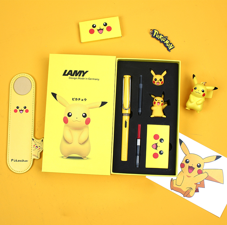 凌美(LAMY) 皮卡丘联名狩猎系列钢笔礼盒 奖励员工的奖品有哪些