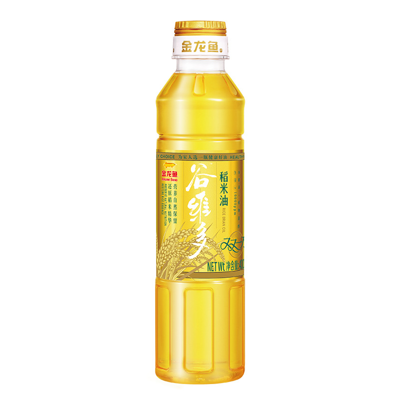 金龙鱼 双一万谷维多稻米油（400ml）小瓶装家用食用油 交房活动礼品推荐