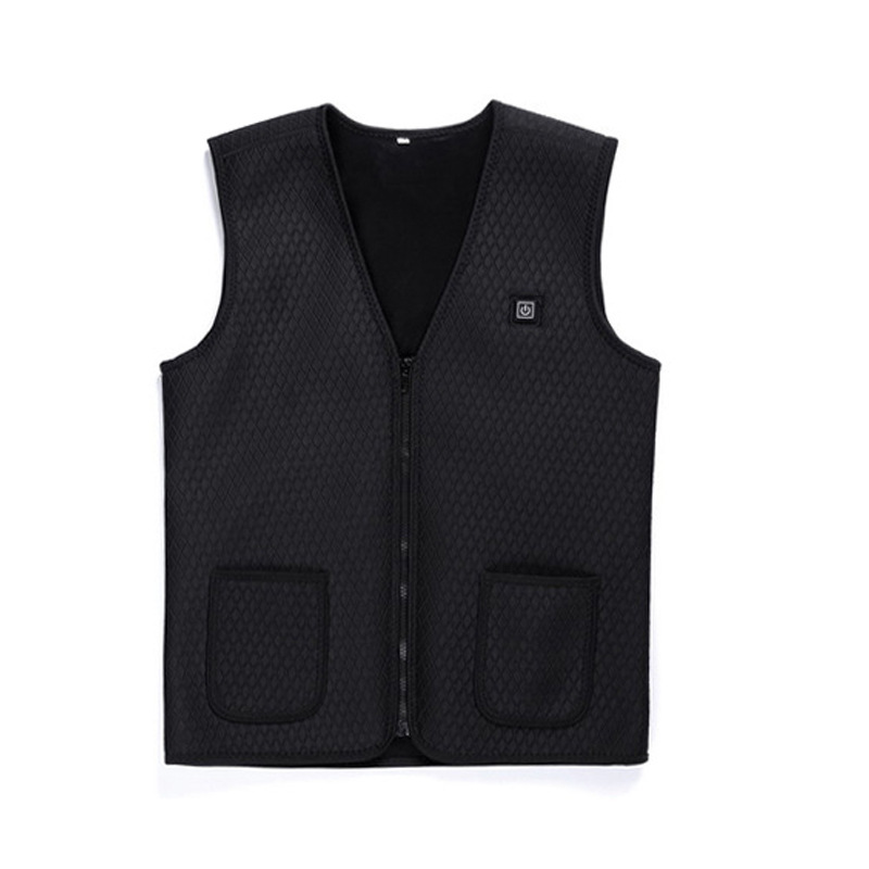 电热背心充电智能加热马甲 发热衣服恒温保暖护腰马甲 冬季礼品