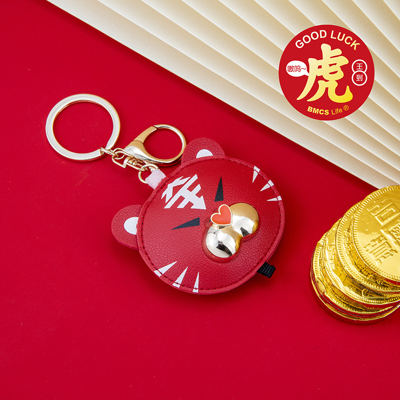 虎年钥匙扣挂件大王老虎个性可爱包挂饰     创意国风虎年礼品