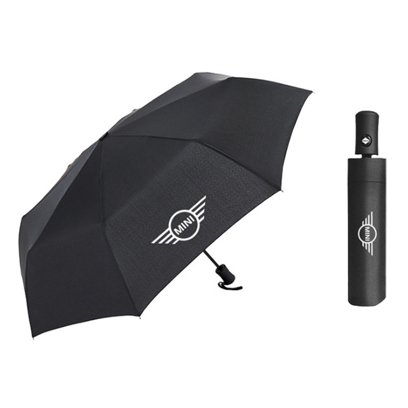 全自动防晒黑胶伞 折叠广告晴雨两用伞 商务小礼物