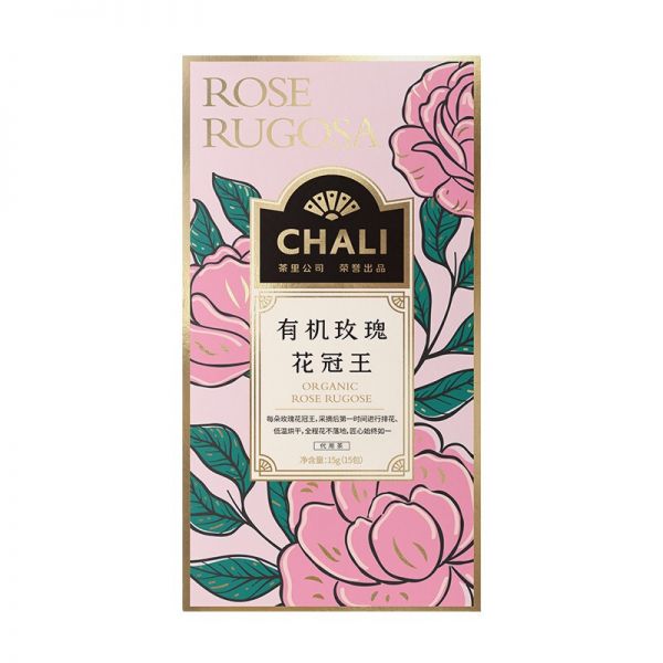 【有机玫瑰花冠王】chali 大朵玫瑰花15包装 公司年会奖品