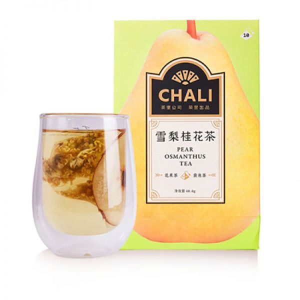 【雪梨桂花茶】chali 清花茶包10包装 公司年会奖品大全