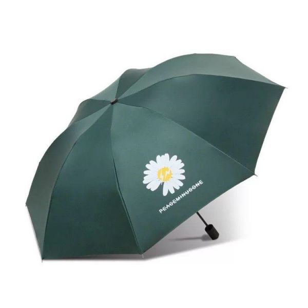 三折全自动黑胶防晒遮阳伞 晴雨两用折叠太阳伞 员工奖品