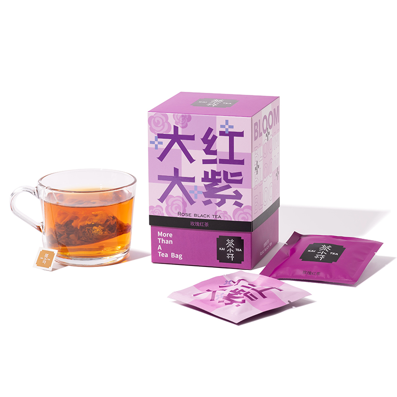 【大红大紫】玫瑰红茶3g*14袋 调理气色美容养颜茶 公司定制礼品