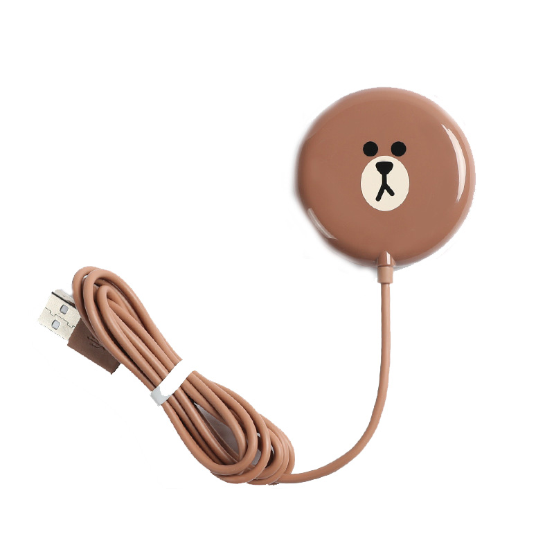 linefriends桌面吸盘式无线充电器     企业礼品福利