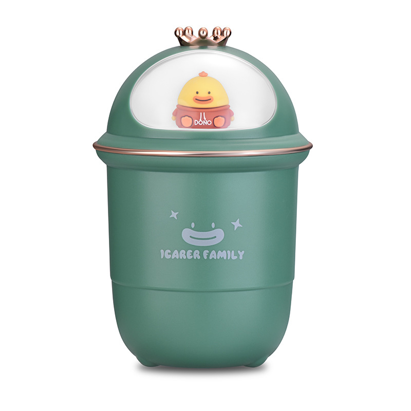 迷你皇冠夜灯加湿器 桌面家用车载USB氛围灯静音补水保湿仪 公司福利礼品