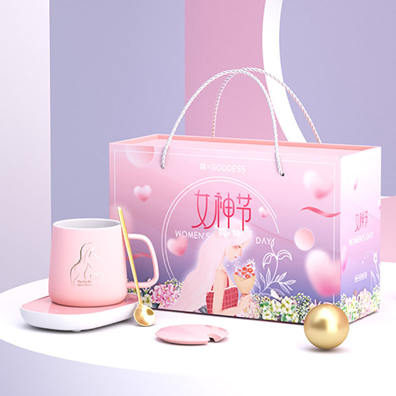55°恒温多功能暖暖杯礼盒装 精美实用 三八女神节礼品